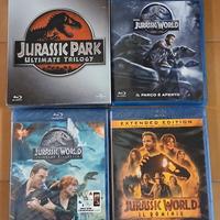 Lotto 6 film Bluray Jurassik Park e Jurassik World