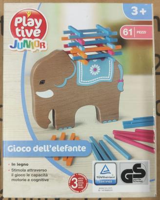 Gioco dell'elefante in legno LIDL Playtive