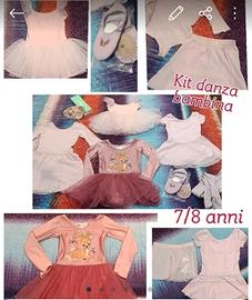 set danza classica propedeutica bimba