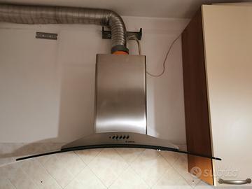 Cappa Elica 90 cm – vetro curvo