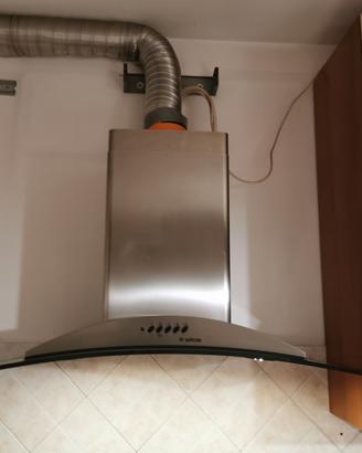 Cappa Elica 90 cm – vetro curvo