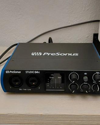 Scheda Audio Presonus STUDIO 24C