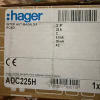 Salvavita magnetotermico 32 A