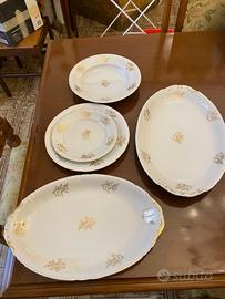 servizio piatti vintage