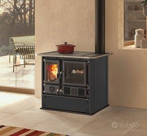 CUCINA A LEGNA ROSA 5.0 NORDICA