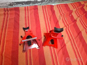 Colonnette sostegno - cavalletti  auto/camper 3 t.