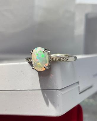 anello opale australiano 