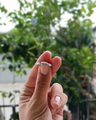 Fede vintage in argento