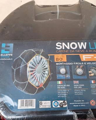 catene per la neve