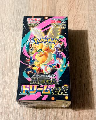 Pokemon box mega dream giapponese display jap new