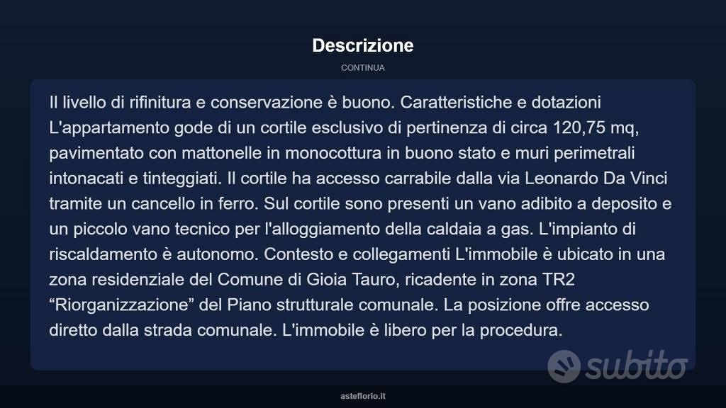 Appartamento – Gioia Tauro, Reggio Calabria - Vista 4