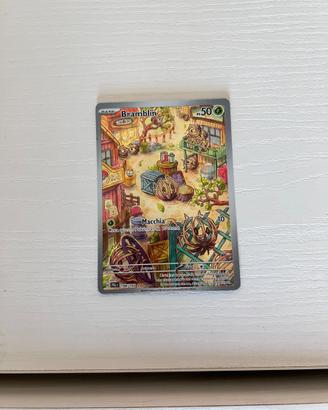 Carta pokemon illustrazione di Bramblin