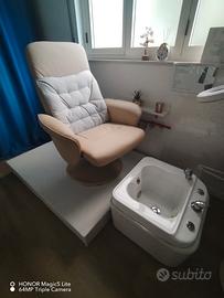 postazione completa  pedicure 