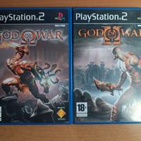 God of War I e II PS2 - ITA PAL Prime Stampe