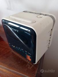 Radiosveglia vintage Sony Anni 80 Mod. Digicube
