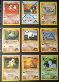 Lotto Gym Heroes carte comuni e non comuni