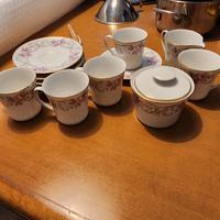 servizio caffè ceramica tedesca vintage 