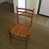 Sedie Chiavarina in legno massello (anni '70)

