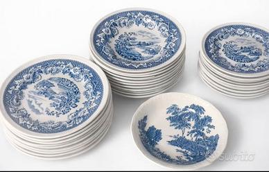 Servizio di piatti vintage da 8