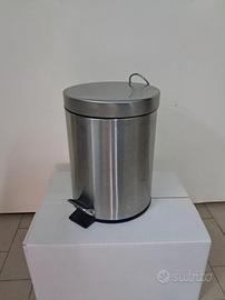 Pattumiera Pedale Inox Satinato 3L/5L