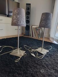 Lampadario ROMANTICO e lampade comodini abbinate