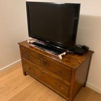 Mobile rustico a cassetti in abete