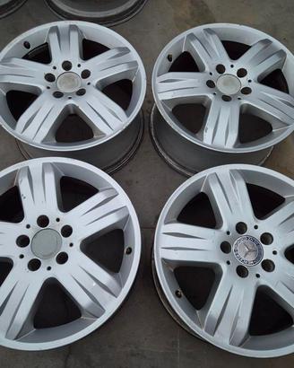Cerchi In Lega Da 17" Per Mercedes ML W163 2004