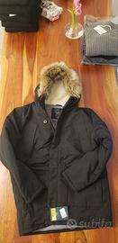 Stock giacca invernale uomo parka aeronautica