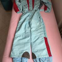 Tuta neve sci uomo it 46 vintage descente