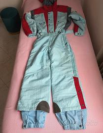 Tuta neve sci uomo it 46 vintage descente