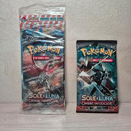 Buste pokemon varie sigillate leggi descrizione