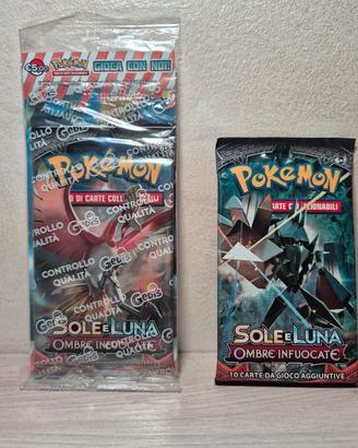 Buste pokemon varie sigillate leggi descrizione
