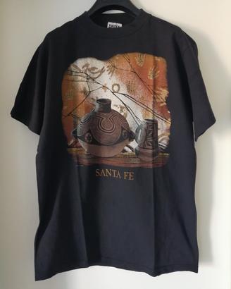 Maglietta nera "Tultex Santa Fe" 
