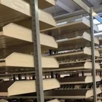 Stock scaffali per autoricambi - ferramenta - idra