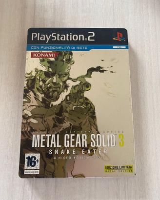 Metal Gear Solid 3 Snake Eater - limited edition