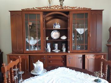 sala da pranzo anni 60