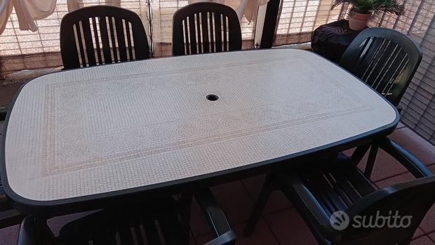 Tavolo da giardino + sedie