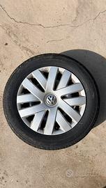 Ruota Polo 180/60 R15 + kit cric attrezzi