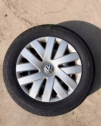 Ruota Polo 180/60 R15 + kit cric attrezzi
