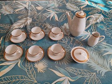 Servizio da caffè 6 persone 9 pezzi