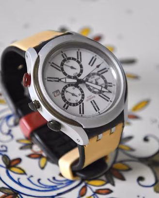 CRONOGRAFO SWATCH "XLITE IRONY" Black Wheel