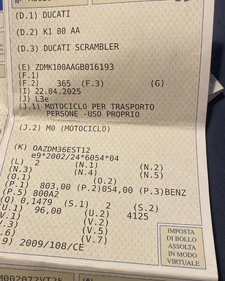 Ducati scrambler 800