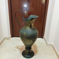 Anfora  Portaombrelli in metallo decorato 