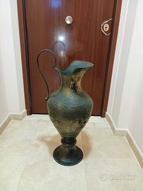 Anfora  Portaombrelli in metallo decorato 