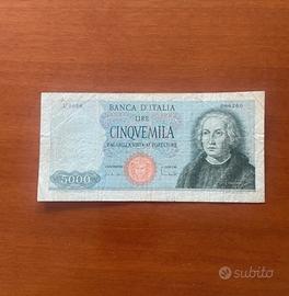 5.000 lire Colombo 1 Caravella
