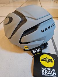 CASCO OAKLEY ARO 5 MIPS + BOA - TG. XL - FOG GREY