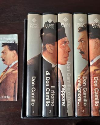 Cofanetto 6 VHS Don Camillo e Peppone