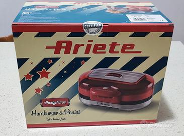 Ariete Party Time Hamburger & Panini Nuovo 