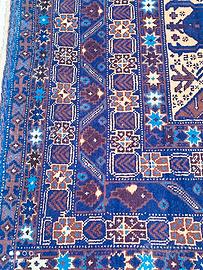 tappeto  persiano Moussul certificato 