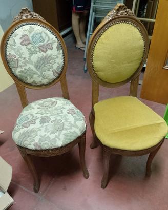 coppia sedie vintage